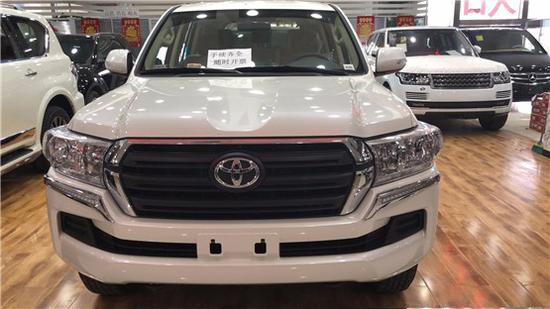 18款丐版丰田酷路泽4.0港口最新降价行情