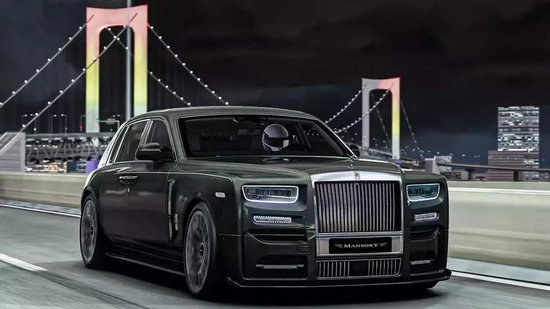 “巨星”迈莎锐打造独一无二劳斯莱斯幻