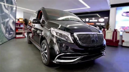 奔驰威霆改装豪华商务当之无愧