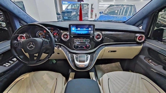 奔驰V260改装航空座椅及内饰案例