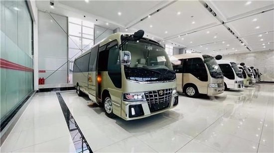 丰田考斯特内饰改装图片考斯特改装基地