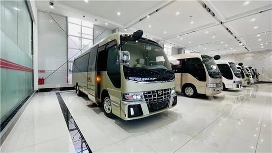 丰田考斯特接待版设计考斯特至尊改装价