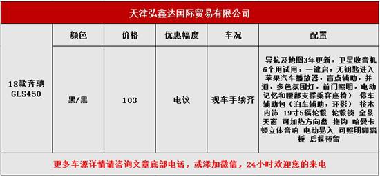 2018款奔驰GLS450最低价及功能操作详解