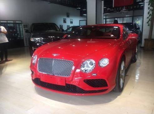 17款宾利欧陆GT 红车红内 全国限量一台