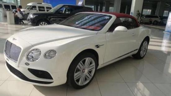 18款宾利欧陆GTC 敞篷跑车 展厅大放价