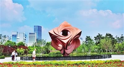 “友谊之花”雕塑