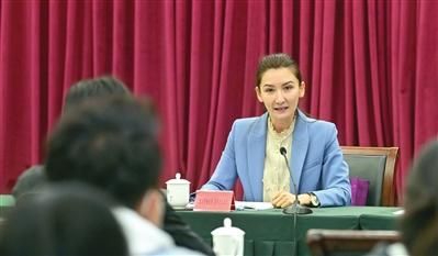 宣讲地点:南开大学八里台校区省身楼 宣讲人:党的二十大代表玛日耶姆古丽·吾布力喀斯木
