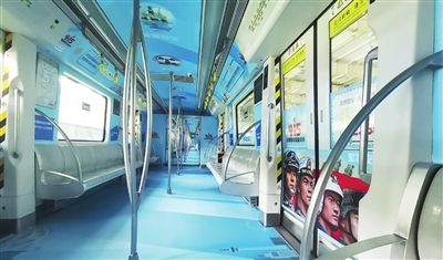 照片由神铁二号线（天津）轨道交通运营有限公司提供