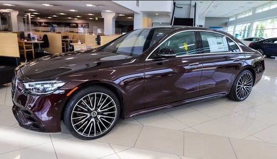 22款奔驰S500 整车细节品鉴 港口现车