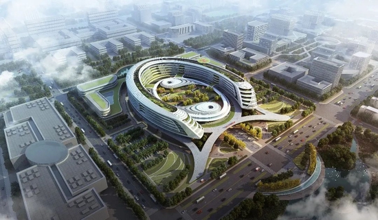 ▲三中心(东丽院区)设计效果图