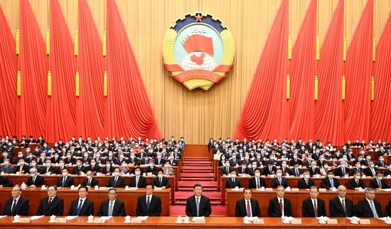 全国政协十四届一次会议在京开幕 习近平等党和国