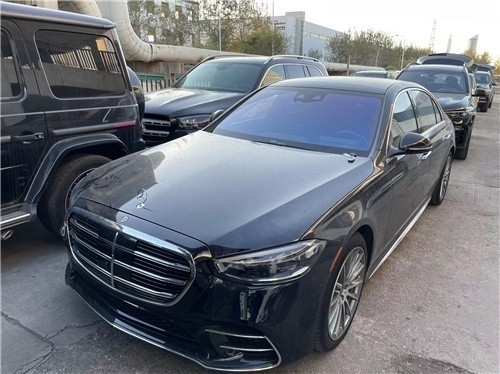 22款奔驰S500 天津港国六现车落地价格