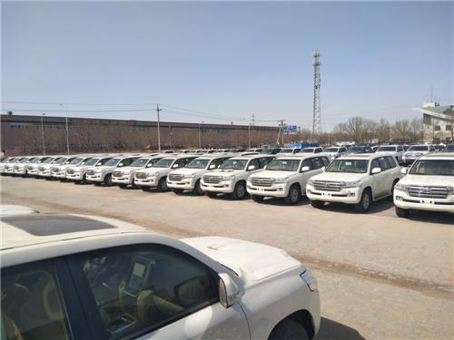 威风凛凛显风范丰田酷路泽4000吊打途乐