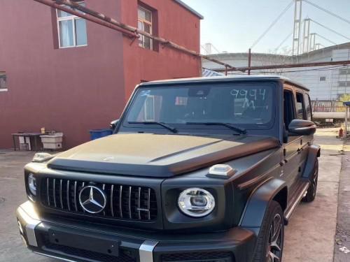 19款奔驰G63磨砂黑/红店内现车配置图片