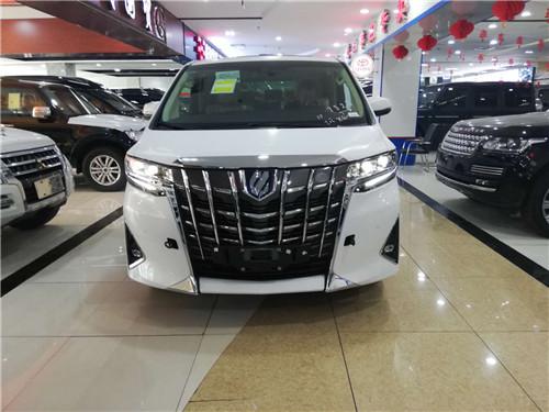 20款丰田埃尔法2.5现车天津价格加的少