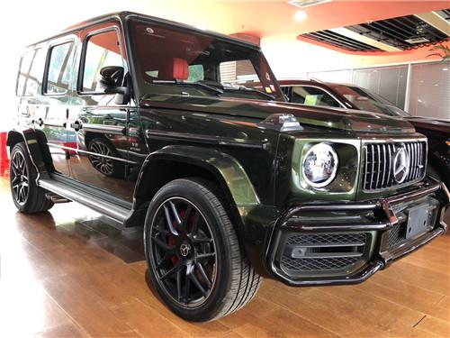 20奔驰G63橄榄绿稀缺颜色天津优惠10万
