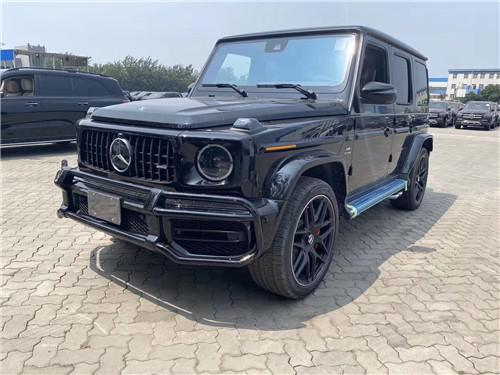 20款加班奔驰G63黑红现车港口最新报价