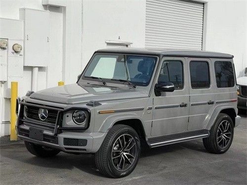 2022款奔驰G550水泥灰色 港口现车230万
