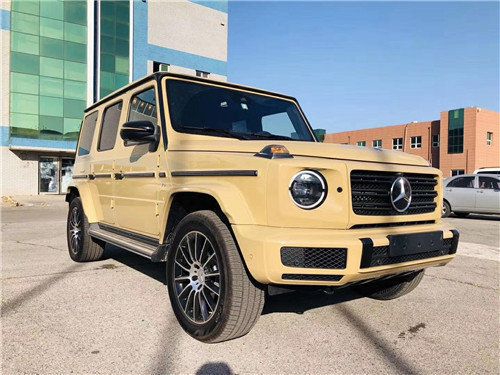 2022款奔驰G500一台真正的猛兽 现车