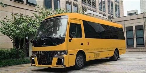 丰田商务车考斯特高端定制11座报价配置