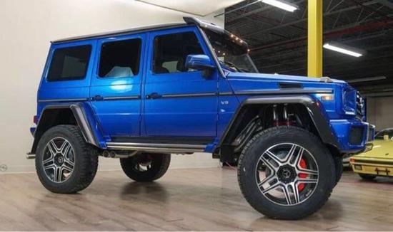 18款奔弛g500 4x4最新报价 动感越野豪车