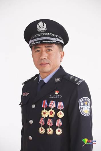 昆明铁路公安处禁毒支队副支队长赵林。昆明铁路公安局供图