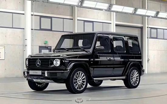 19款奔驰g500拥有三把差速锁的超强越野