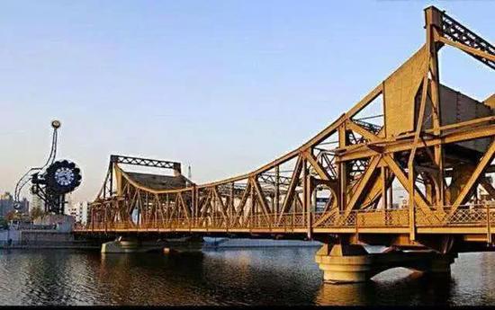 解放桥是连接天津站与和平区的重要桥梁