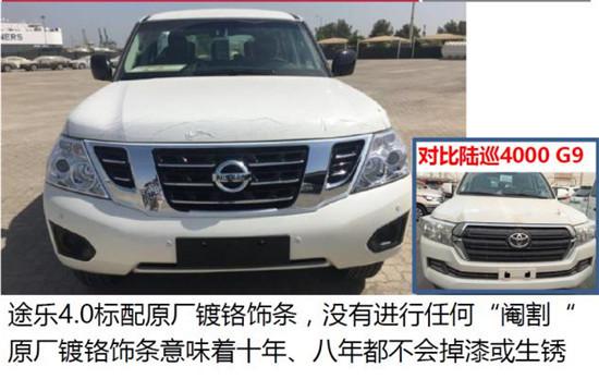 18款日产途乐中东版价格完爆酷路泽4000