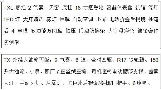 优惠促销18款中东霸道2700最新到港车型