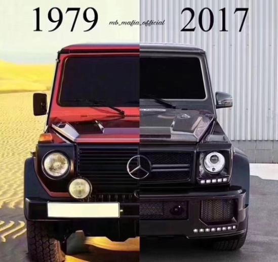 17奔驰G350传承50年的大G经典外观 降价