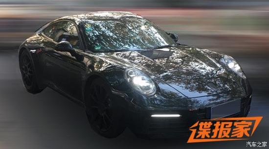 内饰更显科技感 全新保时捷911谍照曝光