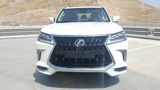 18款雷克萨斯LX570 运动版价格优惠多多