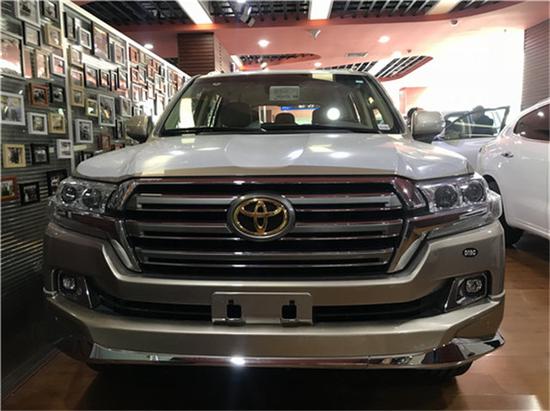 2017款丰田酷路泽4000直降5万买贵补差