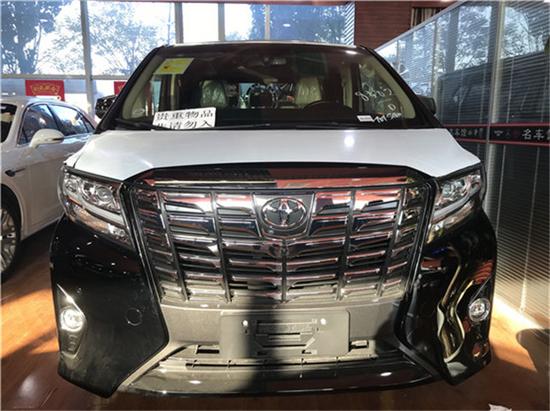 18款丰田埃尔法豪华MPV魅力火爆在天津