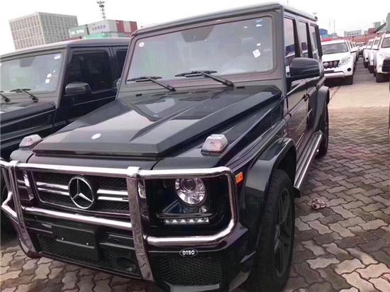 17款加版奔驰G63越野战将冬日走量出售