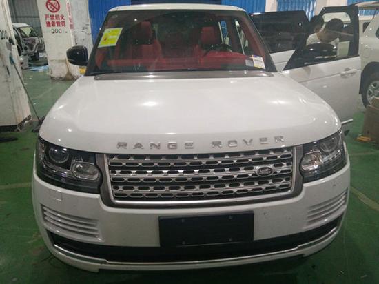 17款路虎揽胜行政版汽油奢华优惠改装