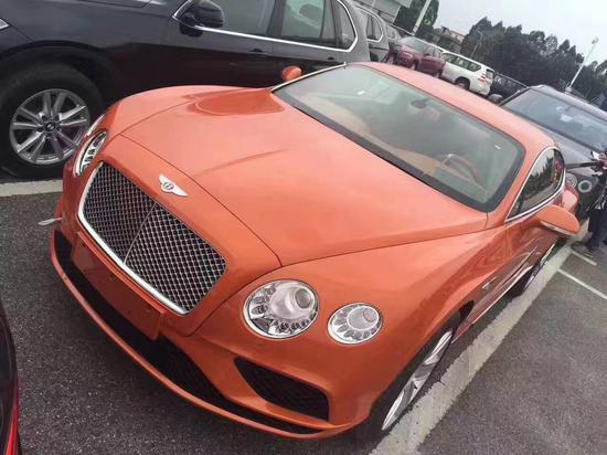 17款宾利欧陆GT V8S全球限量版现车到港
