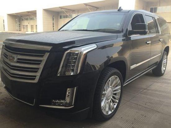 17款凯迪拉克凯雷德加长版港口最低价格