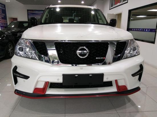 18款日产尼桑途乐中东版展位现车改装后