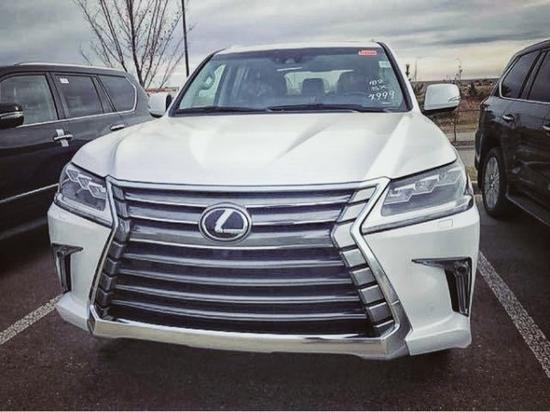 雷克萨斯LX570元旦特惠豪气奢华无与伦比