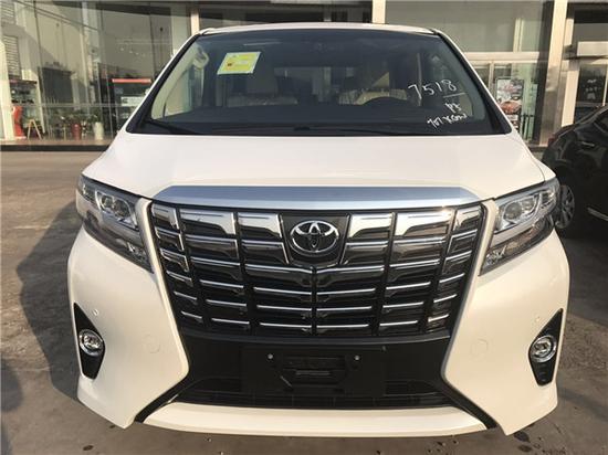 18款丰田埃尔法 高人气商务现车低价惠