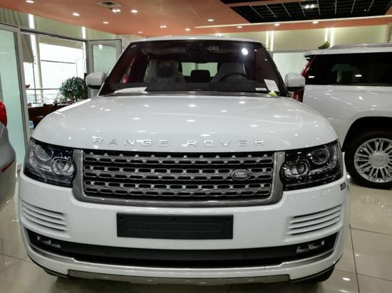 路虎揽胜行政中东版 汽油版低至108.8万
