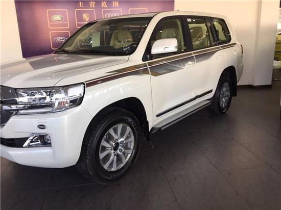 丰田酷路泽4000越野售价年度钜惠冰点价