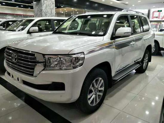 丰田酷路泽4000天津港现车价格大幅下调