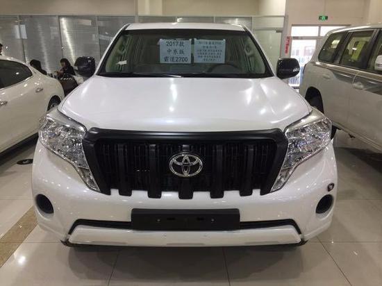 2017款丰田霸道2700 大量现车年末大促