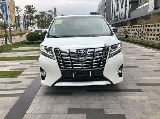 丰田埃尔法MPV商务价格优惠可分期购车