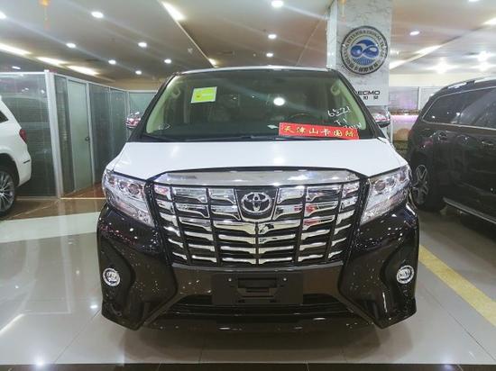 18款丰田埃尔法最后一批现车可遇不可求