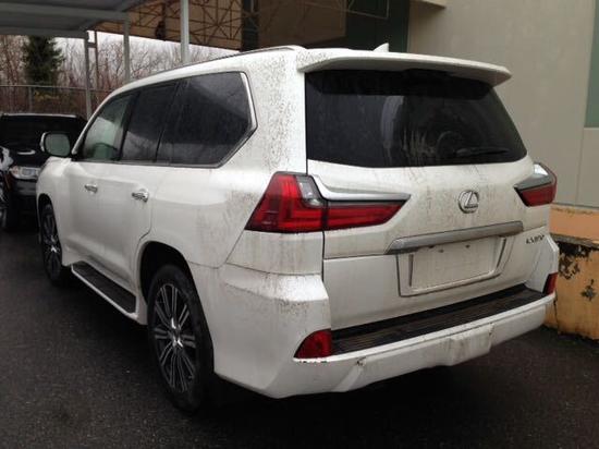 18款进口雷克萨斯570价格详情颜色齐全