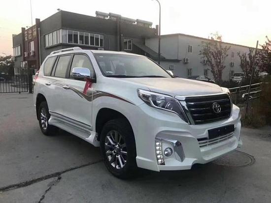 普拉多2700丐版改装效果图店内优惠促销